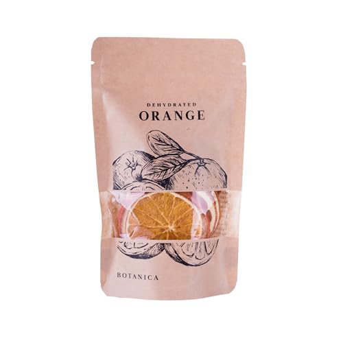 BOTANICA getrocknete Orange | 20g geschnittene Scheiben | Ideal als Dekoration | Perfekt mit Schokolade von BOTÁNICA