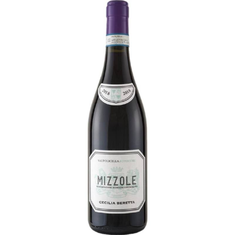 Cecilia Beretta Mizzole Valpolicella, Valpolicella DOC, Venetien, 2018, Rotwein von BOTTLED BY: P.V. SPA - VERONA - ITALIA