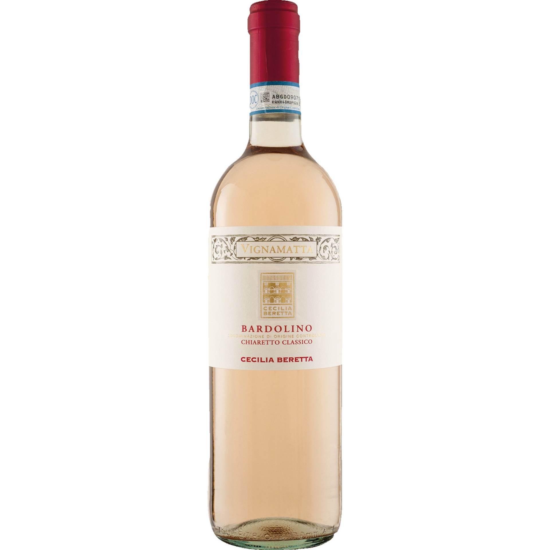 Cecilia Beretta Vignamatta Bardolino Chiaretto, Bardolino Chiaretto DOC, Venetien, 2021, Roséwein von BOTTLED BY: P.V. SPA - VERONA - ITALIA