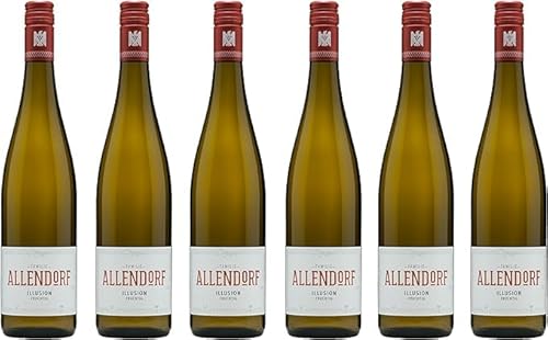 Allendorf Illusion fruchtig VDP.Gutswein - 6x 0,75l. - inkl. BOTTLEROCKET Untersetzer von BOTTLEROCKET