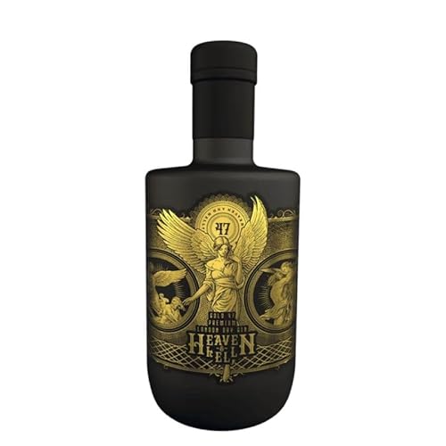 Heaven & Hell Gold 47 Premium London Dry Gin I 47% - 0,7l. "Der beste Gin aus Slowenien" von BOTTLEROCKET