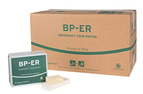 BP-ER Notration | Emergency Food Ration | Karton mit 24 x 500g | Langzeitnahrung | sofort verzehrfertig von Lebenskraft