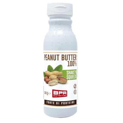 BPR Nutrition - Peanut Butter 100% Shake'n Squeeze Smooth 350g von BPR NUTRITION