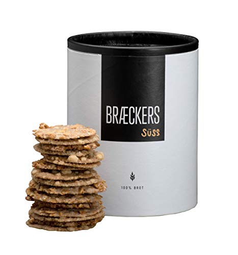 BRAECKERS handgemachte Ofenbrotchips – Süß (6 Dosen a 125g) von BRAECKERS