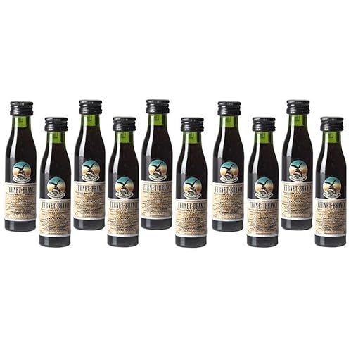 BRANCA FERNET MIGNON MINIATURE 10 FLASCHEN À 5 CL von BRANCA