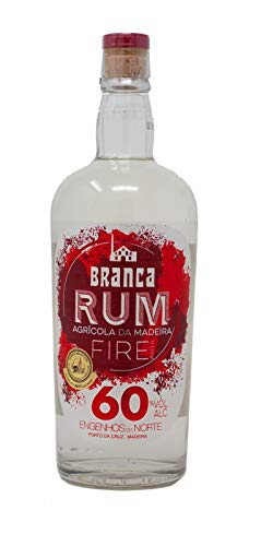 BRANCA -Fire- Aguardente de Cana 60% - Rum Agrícola da Madeira Zuckerrohrschnaps aus Portugal (1 x 0,7 L) von BRANCA