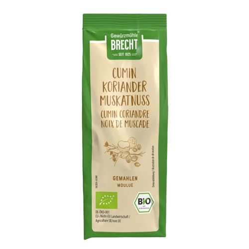 Brecht Cumin Koriander Muskatnuss, gemahlen, Nachfüll, 50g (1) von BRECHT