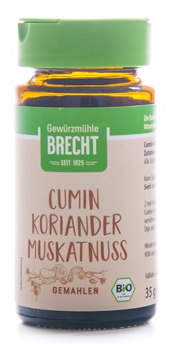 Cumin Koriander Muskatnuss Glas (0.04 Kg) von BRECHT