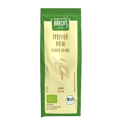 Gewürzmühle Brecht Pfeffer weiß, ganz, Nachfüll 65g (1) von BRECHT