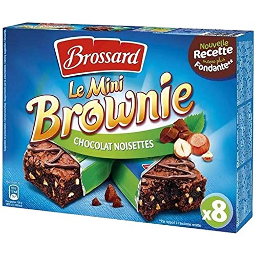 Brossard Mini Brownies Chocolat Noisettes 240g (lot de 3) von BROSSARD