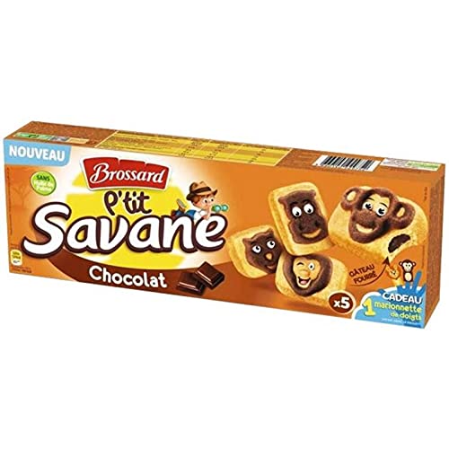 Brossard Ptit Savane Chocolat 150g (lot de 3) von BROSSARD