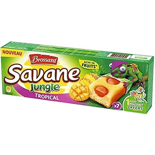 Brossard Savane Jungle Tropical 175g (lot de 3) von BROSSARD