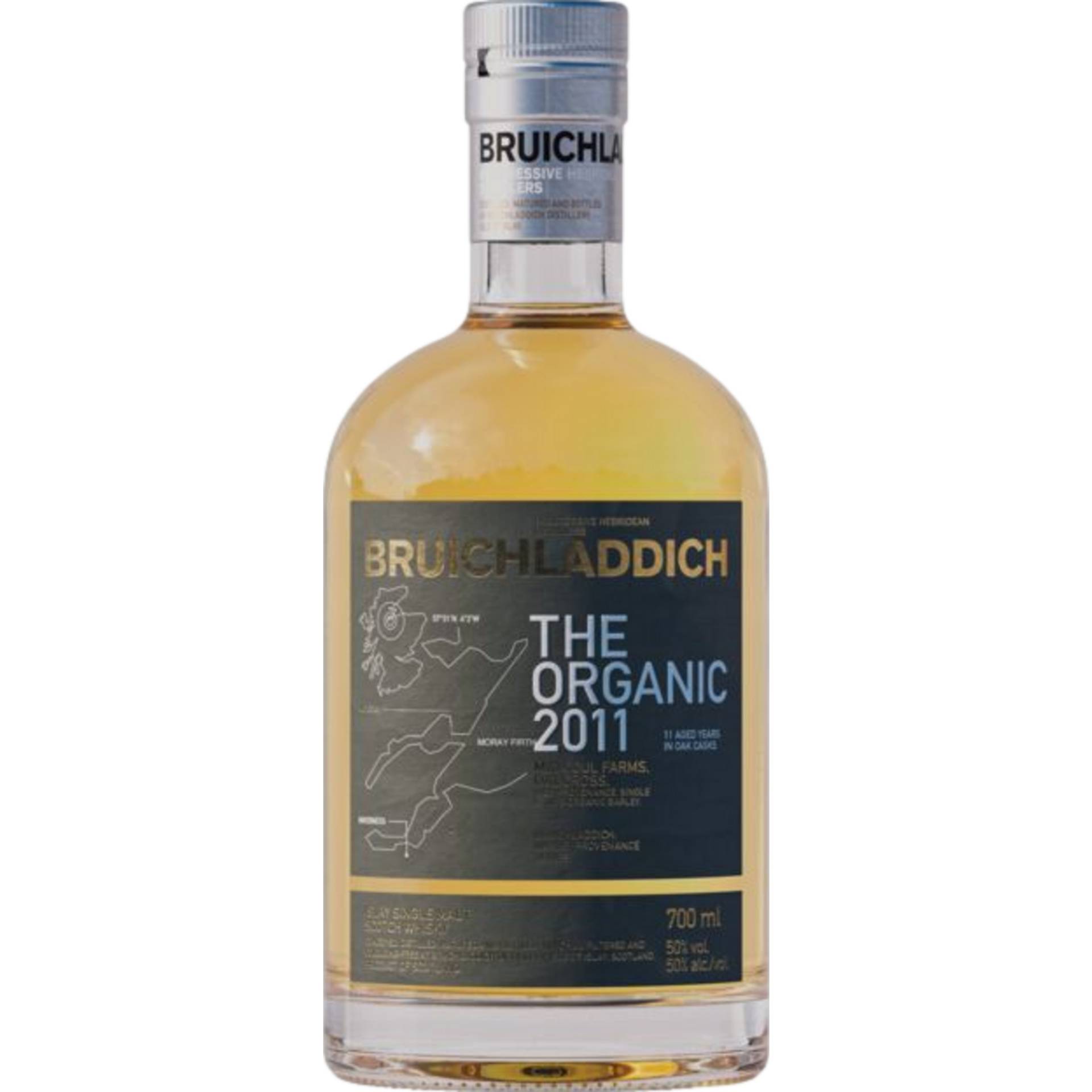 Bruichladdich The Organic Islay Single Malt, Scotch Whisky, 0,7 L, 50% Vol., Schottland, Spirituosen von BRUICHLADDICH DISTILLERY, ISLE OF ISLAY, SCOTLAND PA49 7UN GREAT BRITAIN