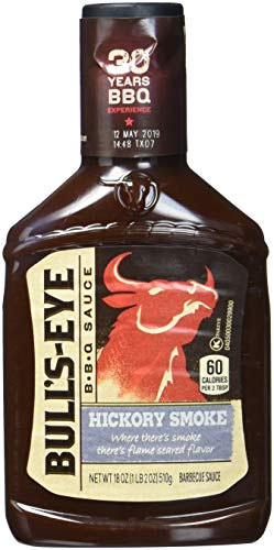 Bull's-Eye Hickory Rauch Sauce, 1er Pack (1 x 510 g) von BULL'S-EYE