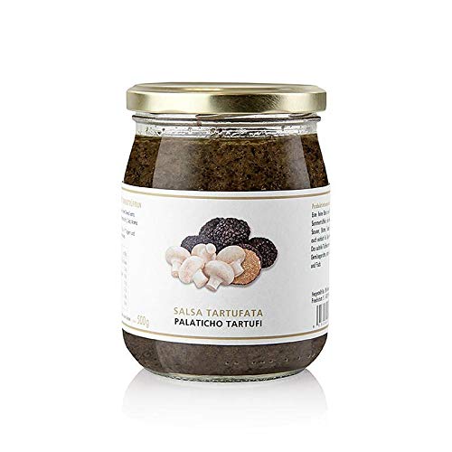 Salsa Tartufata (Trüffelsauce), mit 10% Sommertrüffel, Palaticho tartufi, 500g von BVS-Handel GbR