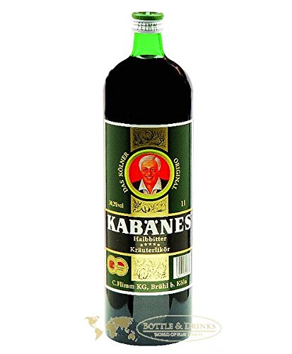 Flimm Kabänes halbbitter Kräuterlikör ( 1 x 700 ml Flasche ) von Babänes Flimm KG