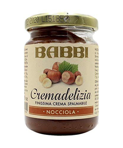 Babbi Crema Nocciole - Gegrillte Haselnuss & Schokolade Aufstrich (150g) von Babbi