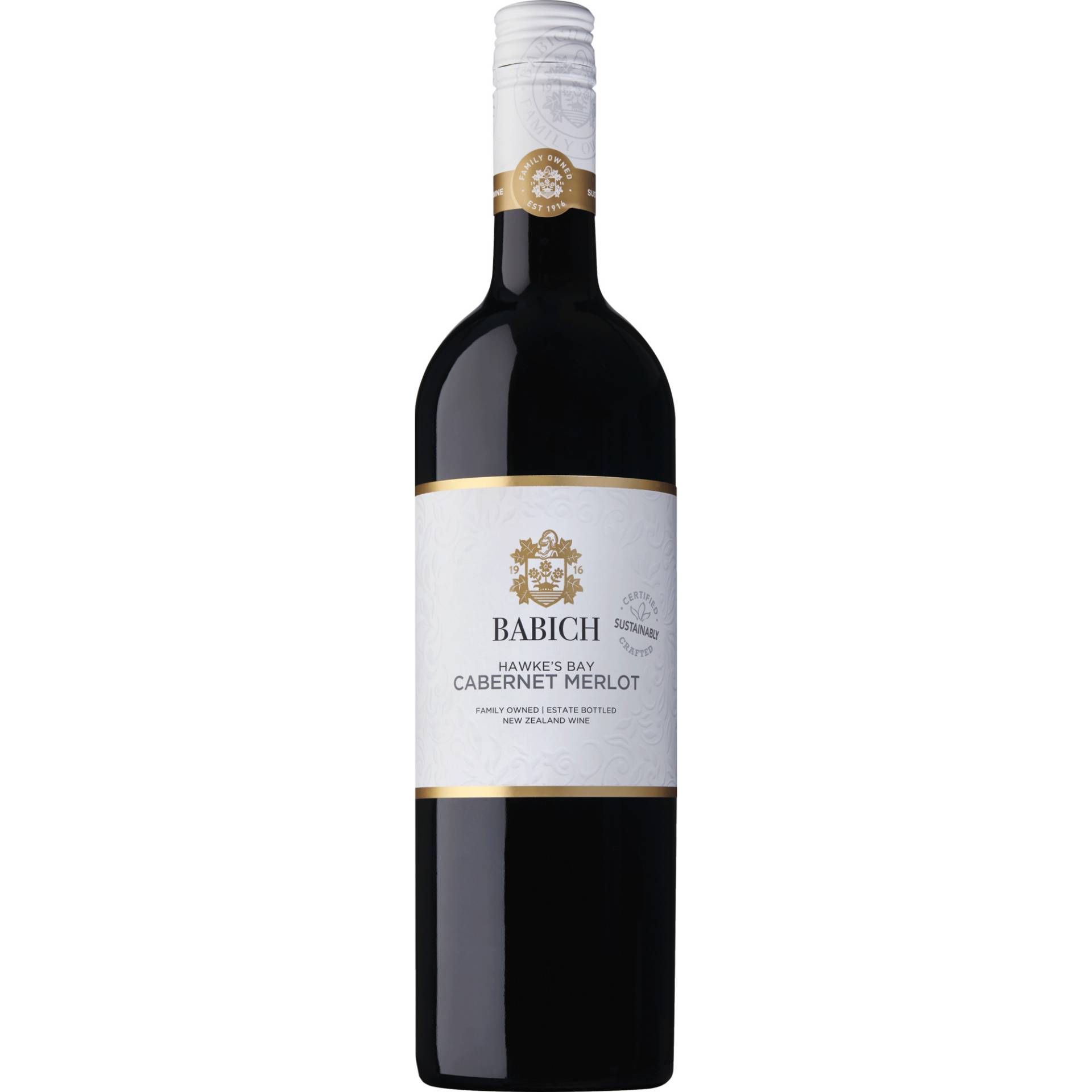 Babich Wines Merlot Cabernet, Hawke's Bay, Hawke's Bay, 2020, Rotwein von Babich Wines Limited, Auckland, 15 Babich Road - New Zealand