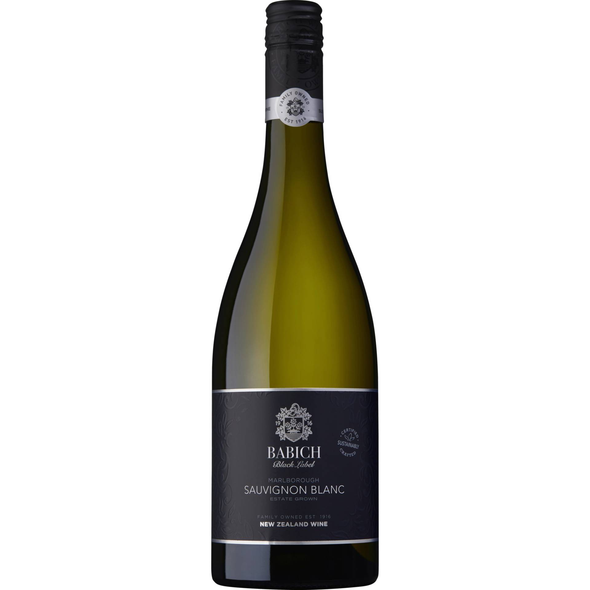 Babich Wines Sauvignon Blanc Black Label, Marlborough, Marlborough, 2023, Weißwein von Babich Wines Limited, Auckland, 15 Babich Road - New Zealand