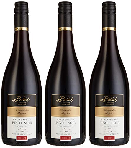 Babich Wines Pinot Noir Winemakers Reserve Cuvée 2013 (3 x 0.75 l) von Babich Wines