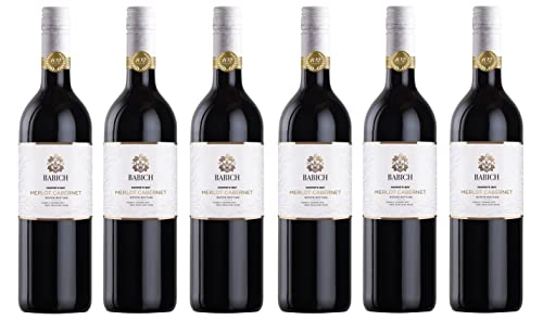 6x 0,75l - 2020er - Babich - Merlot & Cabernet Sauvignon - Hawke's Bay - Neuseeland - Rotwein trocken von Babich