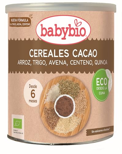 Getreidebrei mit Kakao 220 G Pulver von Babybio