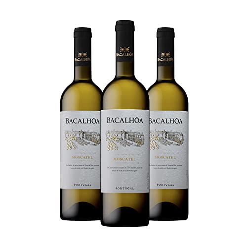 Pack 3 Bacalhôa Moscatel Weiß 0,75L von Bacalhôa