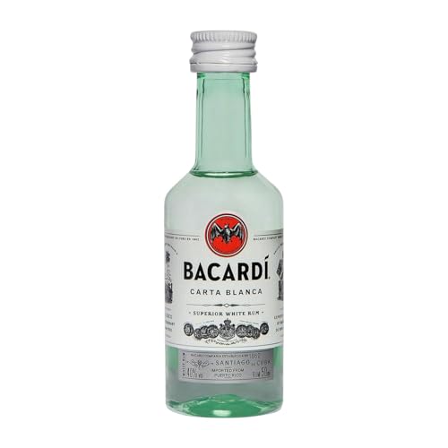 Rum 10 Einheiten Box Bacardí Miniaturflasche 5 cl von Bacardí & Company Limited