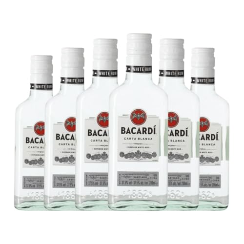 Rum Bacardí Kleine Flasche 20 cl (Karton mit 6 Kleine Flasche von 20 cl) von Bacardí & Company Limited