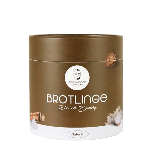 Brotlinge Natural der Edelmänner 150g - Brotchips mit Salz von Baccili von Baccili