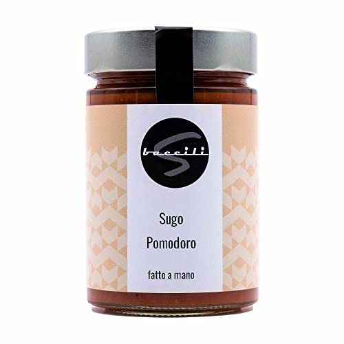 Sugo Pomodoro 370g - Vegetarisches Tomatensugo mit Kräutern - Glutenfrei und Laktosefrei von Baccili von Baccili