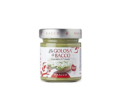 La Golosa Di Bacco Crema Dolce di Pistacchio Süße Pistaziencreme 200g Pistazie Streichcreme von Bacco