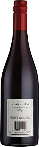 Back Label Vaucluse Rouge, Pays de Vaucluse (Case of 6x75cl), Frankreich/Gascony&Vaucluse, Rotwein (GRAPE GRENACHE, SYRAH, MERLOT) von Back Label