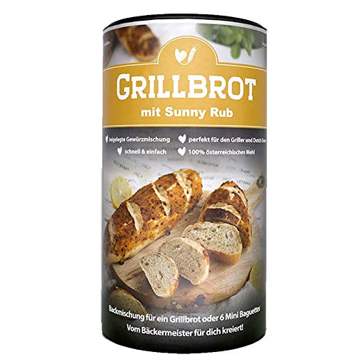 Bake Affair Grillbrot mit Sunny Rub Backmischung 1kg von Backmischung