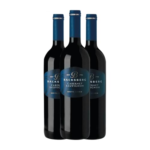 Backsberg Cabernet Sauvignon Paarl 75 cl Rotwein (Karton mit 3 Flaschen von 75 cl) von Backsberg