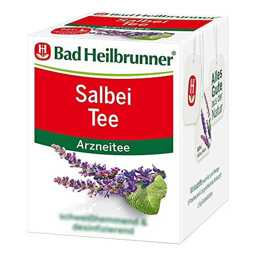 BAD HEILBRUNNER Salbei Tee Filterbeutel 8X1.6 g von Bad Heilbrunner
