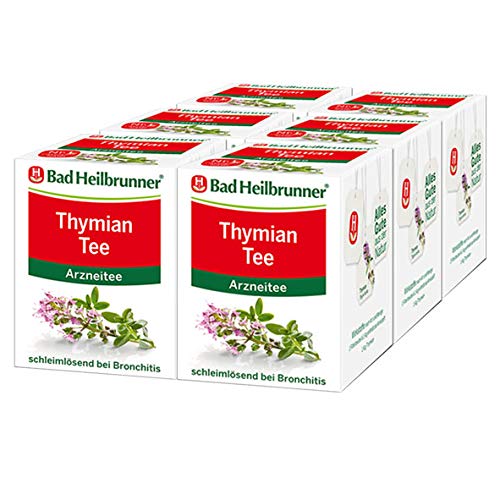 Bad Heilbrunner® Thymian Tee, 6er Pack von Bad Heilbrunner