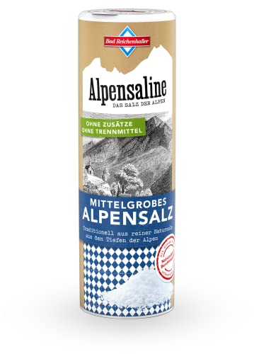 Bad Reichenhaller Alpensaline Alpensaline Mittelgrobes Alpensalz, 380 g von Bad Reichenhaller Alpensaline