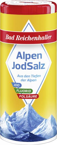 Bad Reichenhaller Alpen JodSalz mit Fluorid+Folsäure von Bad Reichenhaller