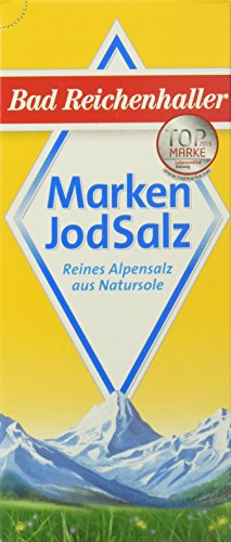 Bad Reichenhaller Jodsalz Pk, 24er Pack (24 x 500 g) von Bad Reichenhaller