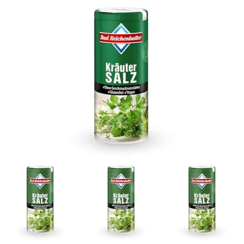 Bad Reichenhaller Kräuter Salz, 90g (Packung mit 4) von Bad Reichenhaller