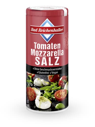 Bad Reichenhaller Mozzarella Tomate Salz, 8er Pack (8 x 90 g Dose) von Bad Reichenhaller