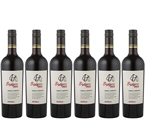 Badgers Creek - Rotwein Shiraz Cabernet aus Australien (6 x 0.75 L) von Badgers Creek