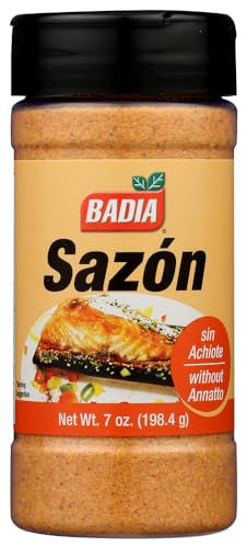 Badia Sazon Sin Achiote ohne Annatto Gewürze, 198,4 g von Badia