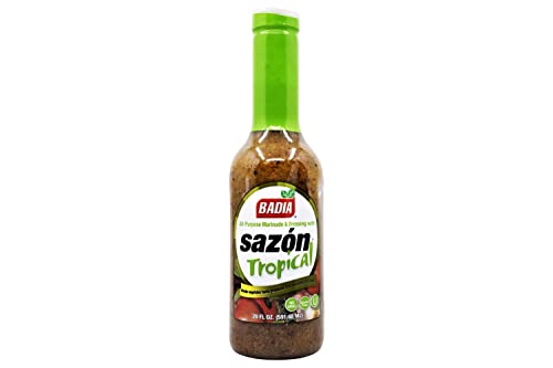 Badia Sazon Tropical Marinade & Dressing (grün) – (20 fl. oz) 591,48 ml von Badia