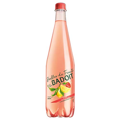 Badoit Bulles de Fruits Citron Touche de Fraise 1L (lot de 12) von Badoit