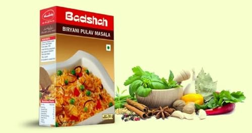 Badshah Biryani Pulav Masala - Gewürzmischung - 2 x 100 g von Badshah