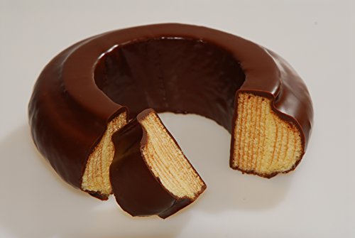 Bäckerei Nestler - Baumkuchen - 1 Ring mit Zartbitterschokoladenüberzug von Bäckerei Nestler