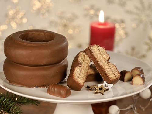 Bäckerei Nestler - Baumkuchen - 2 Ringe mit Vollmilchschokoladenüberzug von Bäckerei Nestler