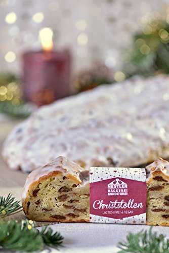 Bäckerei Nestler - Veggie Stollen/veganer & laktosefreier Christstollen (300 gr) von Bäckerei Nestler